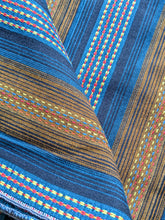 Load image into Gallery viewer, Soft cotton striped scarf, handwoven in Nepal
