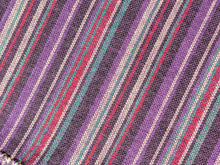 Load image into Gallery viewer, Soft cotton striped scarf, handwoven in Nepal
