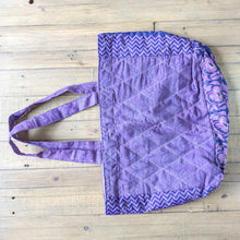 Load image into Gallery viewer, Large sari market shopper tote bags
