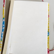 Load image into Gallery viewer, Eco Friendly Cotton Fabric Journals (5 x 7 in), Fair Trade Stationery Ethically Handmade in India
