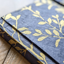 Load image into Gallery viewer, Eco Friendly Recycled Paper Notebook – A5 Fair Trade Journal with Closure
