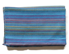 Load image into Gallery viewer, Soft cotton striped scarf, handwoven in Nepal
