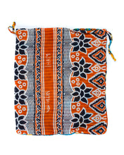Load image into Gallery viewer, Embroidered, 100% cotton kantha baby blanket in red and white leaf design by Khushi Kantha

