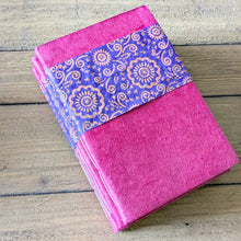 Load image into Gallery viewer, Eco friendly Lokta paper pocket notebook
