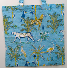Load image into Gallery viewer, XL block and screen printed tote bags, large capacity
