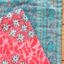 Load image into Gallery viewer, Sari placemats, handmade, set of 2, table mats, reversible
