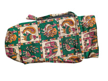 Load image into Gallery viewer, Reusable Kalamkari Cotton Pouch, Bottle Gift Bag, Handmade
