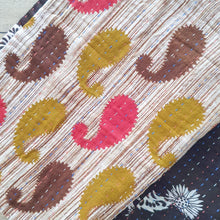 Load image into Gallery viewer, Sari placemats, handmade, set of 2, table mats, reversible
