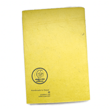 Load image into Gallery viewer, Eco friendly Lokta paper pocket notebook - Shakti.ism | शक्तिवाद
