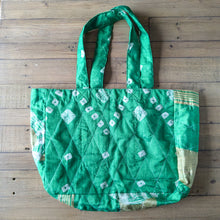 Load image into Gallery viewer, Large sari market shopper tote bags

