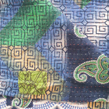 Load image into Gallery viewer, Sari placemats, handmade, set of 2, table mats, reversible
