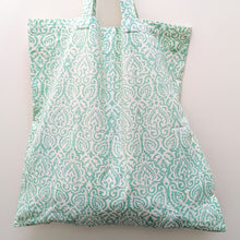 Load image into Gallery viewer, XL block and screen printed tote bags, large capacity
