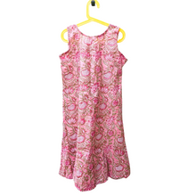 Load image into Gallery viewer, Beautiful block print cotton summer dresses for children
