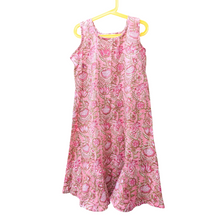 Load image into Gallery viewer, Beautiful block print cotton summer dresses for children
