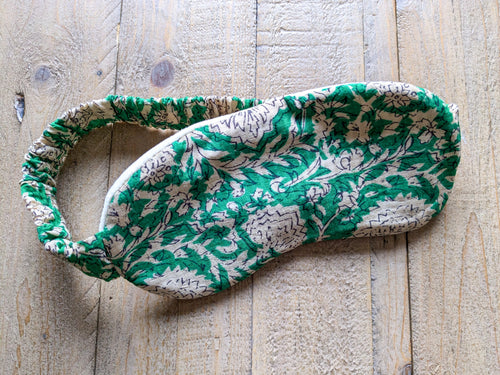 Nepali cotton sleep eye mask - Shakti.ism | शक्तिवाद