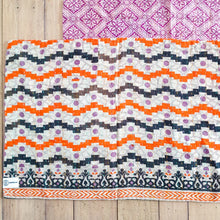 Load image into Gallery viewer, Sari placemats, handmade, set of 2, table mats, reversible
