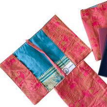 Load image into Gallery viewer, Handmade Recycled Sari Passport Covers, Upcycled Travel Wallets
