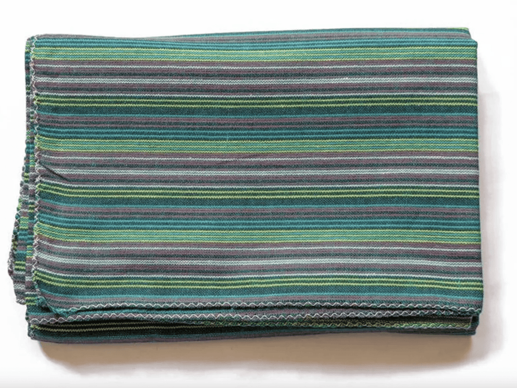 Soft cotton striped scarf, handwoven in Nepal - Shakti.ism | शक्तिवाद