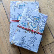 Load image into Gallery viewer, Eco Friendly Cotton Fabric Pocket Journals (4 x 6 in), Fair Trade Stationery Ethically Handmade in India
