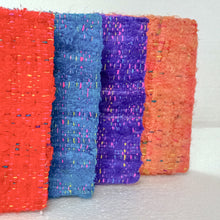 Load image into Gallery viewer, Handwoven Textured Hardcover Notebook – 5x7in Eco-Friendly Journal Fair Trade
