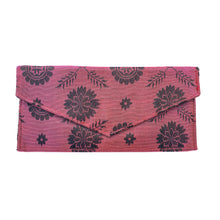 Load image into Gallery viewer, Handmade sari envelope clutch bag
