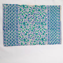 Load image into Gallery viewer, Block - printed organic cotton placemats (set of 2) - Shakti.ism | शक्तिवाद
