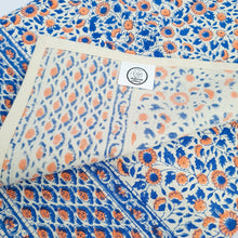 Load image into Gallery viewer, Block - printed organic cotton placemats (set of 2) - Shakti.ism | शक्तिवाद
