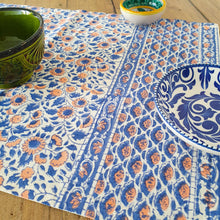 Load image into Gallery viewer, Block - printed organic cotton placemats (set of 2) - Shakti.ism | शक्तिवाद
