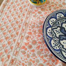 Load image into Gallery viewer, Block - printed organic cotton placemats (set of 2) - Shakti.ism | शक्तिवाद
