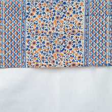 Load image into Gallery viewer, Block - printed organic cotton placemats (set of 2) - Shakti.ism | शक्तिवाद
