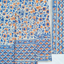 Load image into Gallery viewer, Block - printed organic cotton placemats (set of 2) - Shakti.ism | शक्तिवाद
