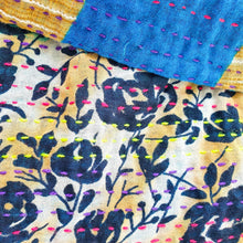 Load image into Gallery viewer, upcycled sari scarf close-up
