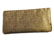 Load image into Gallery viewer, Gold sari clutch, evening bag - Shakti.ism | शक्तिवाद
