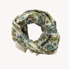 Load image into Gallery viewer, Hand block printed scarf, Indian cotton - Shakti.ism | शक्तिवाद
