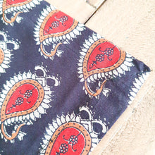 Load image into Gallery viewer, Handmade table runner, ethnic tablerunner, wall hanging, India block print, unique tablecloth, table linen, kitchen linen, housewarming gift
