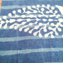 Load image into Gallery viewer, Indigo block - printed placemats set of 2, handmade table mats - Shakti.ism | शक्तिवाद
