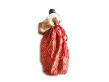 Load image into Gallery viewer, Large sari gift bags with drawstring
