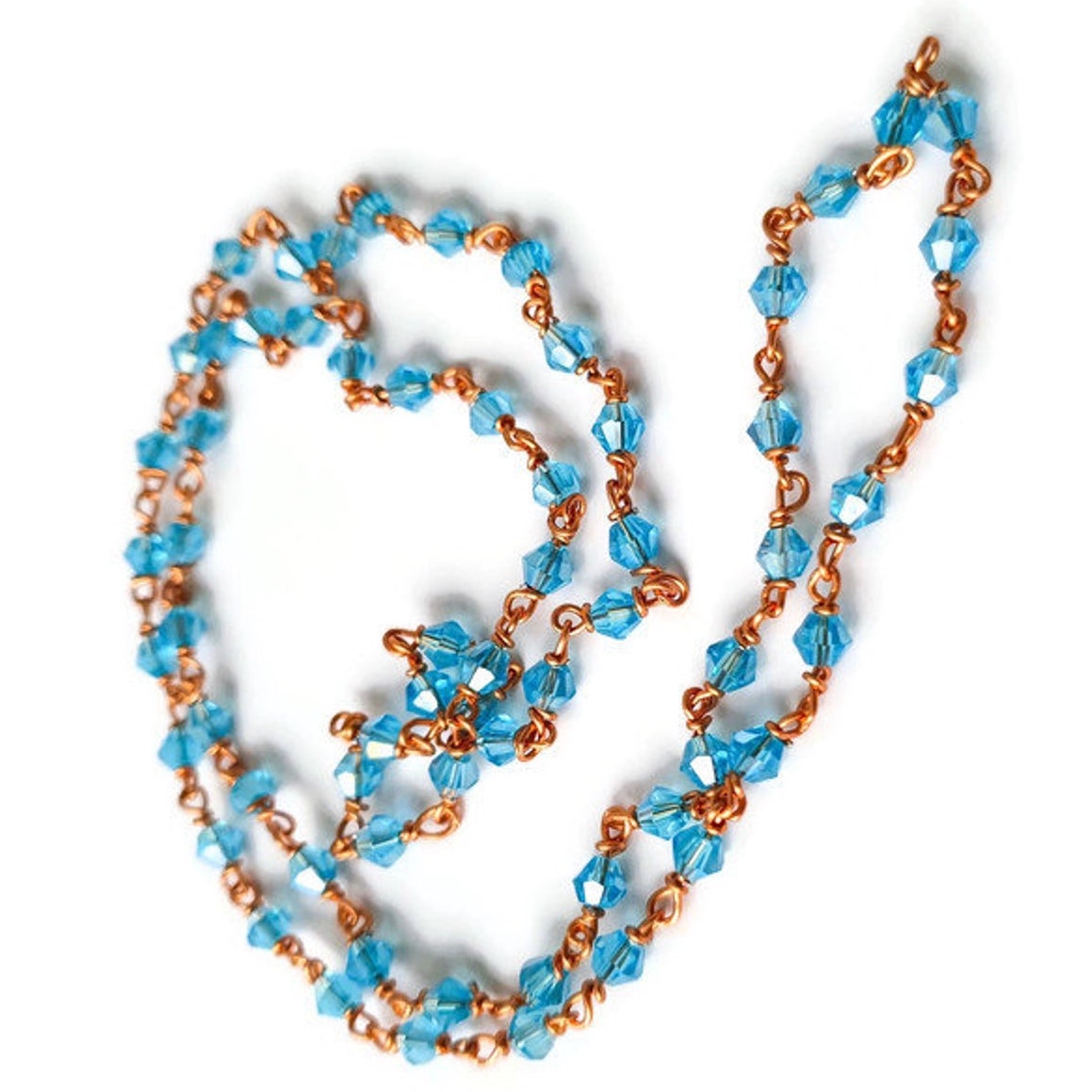 Sanwi , elegant Blue bead Necklace for women -MOE001BNSB – www.soosi.co.in