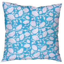 Load image into Gallery viewer, Block-printed cushion cover
