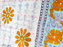 Load image into Gallery viewer, Sari placemats, handmade, set of 2, table mats, reversible
